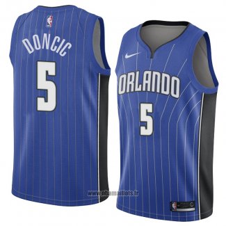 Maillot Orlando Magic Mohamed Bamba No 5 Icon 2018 Bleu